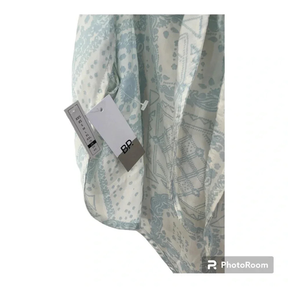bp for NORDSTROM’S 2x adjustable strap bandana-mix tie back crop top